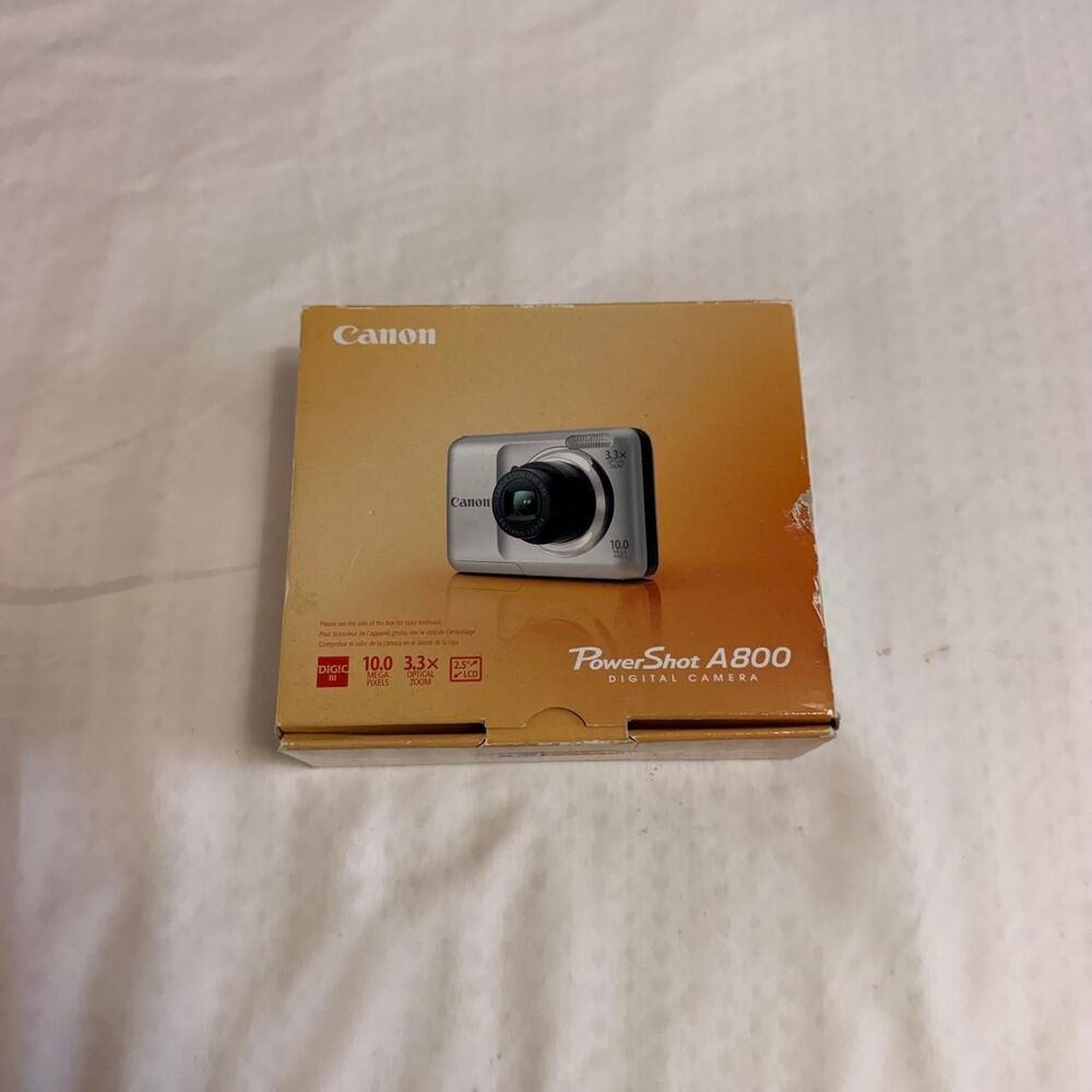 Canon Silver and Grey Cameras-and-accessories